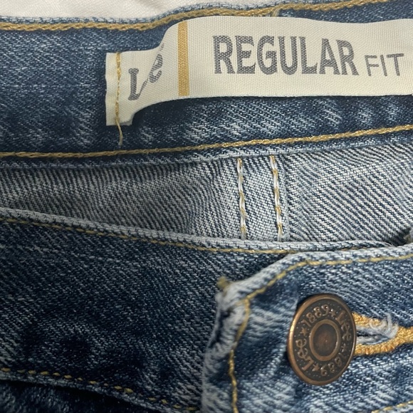 👖Men’s 40x30 Regular Fit dark blue jeans - Picture 4 of 5